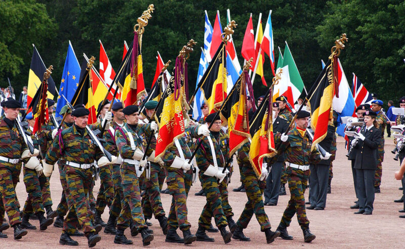 Belgisches Militär, Abzug aus Kaserne Wahn