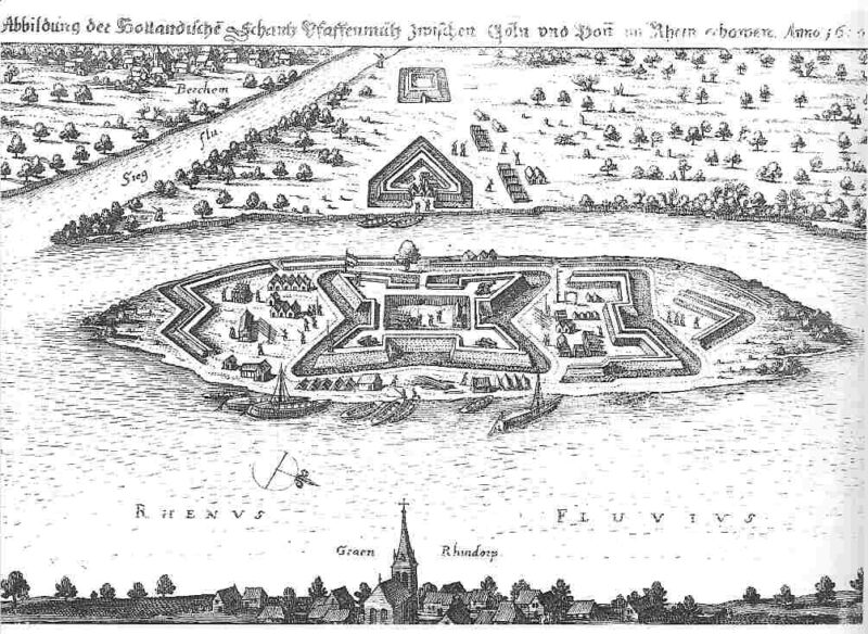 Pfaffenmütz, Merian 1621