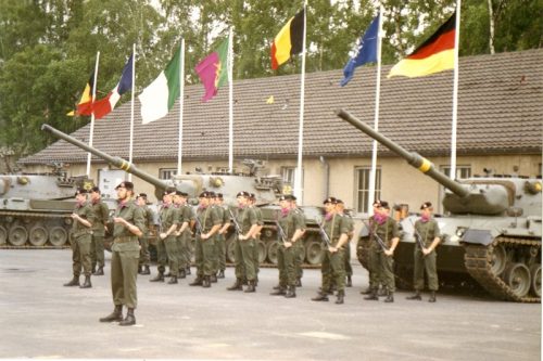 belgisches regiment in troisdorf