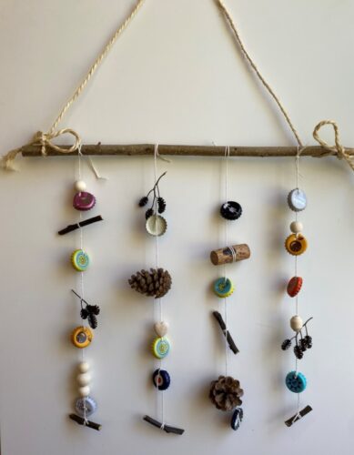 Windspiel Naturmaterial